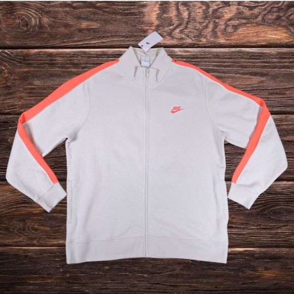 NWT NIKE SPORTSWEAR FULL ZIP FLEECE JACKET - Picture 1 of 7